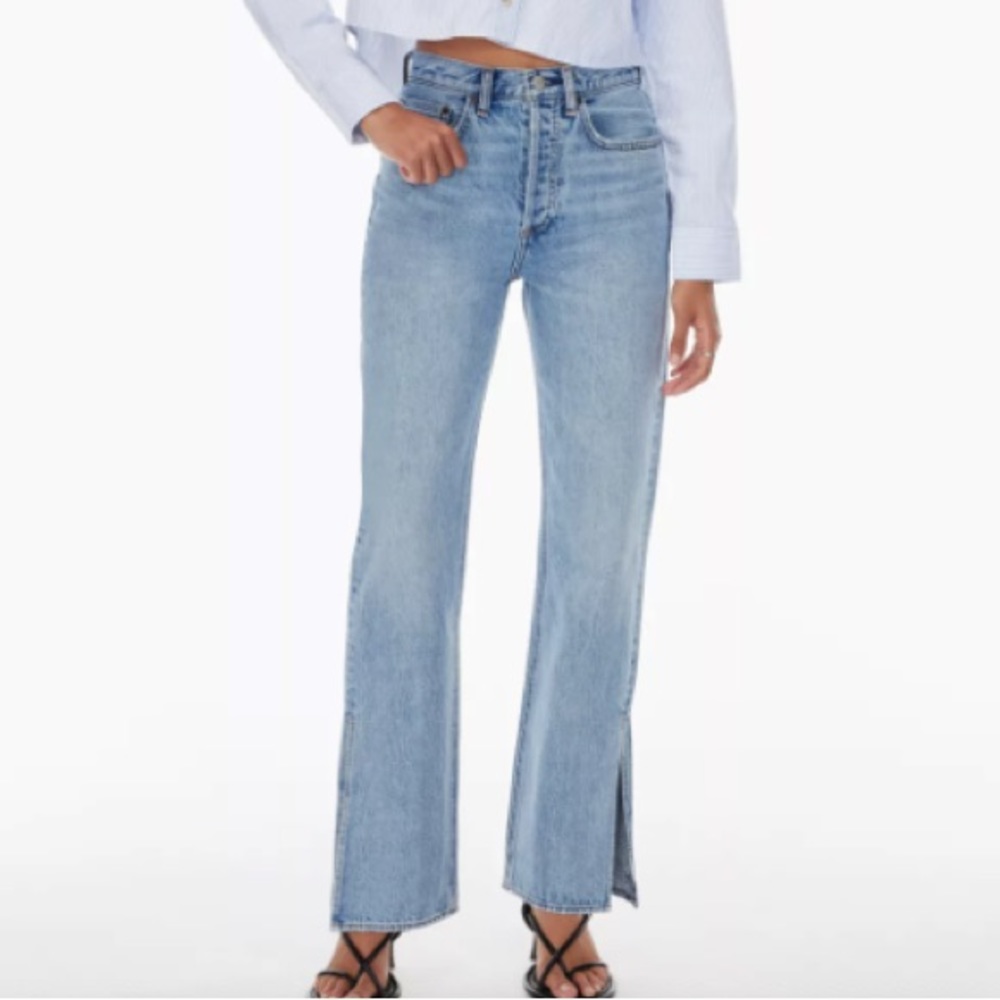 Denim Forum Joni High Rise Split 30L